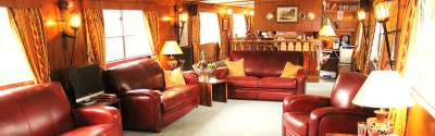 Salon of the MS Reine Pedauque